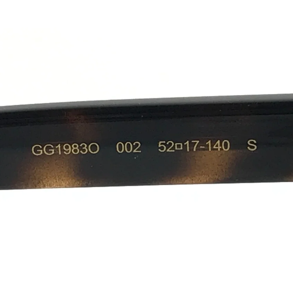 Gucci Eyeglasses Frames GG1983O 002 Tortoise Brown Cat Eye Full Rim 52-17-140 - Picture 11 of 13
